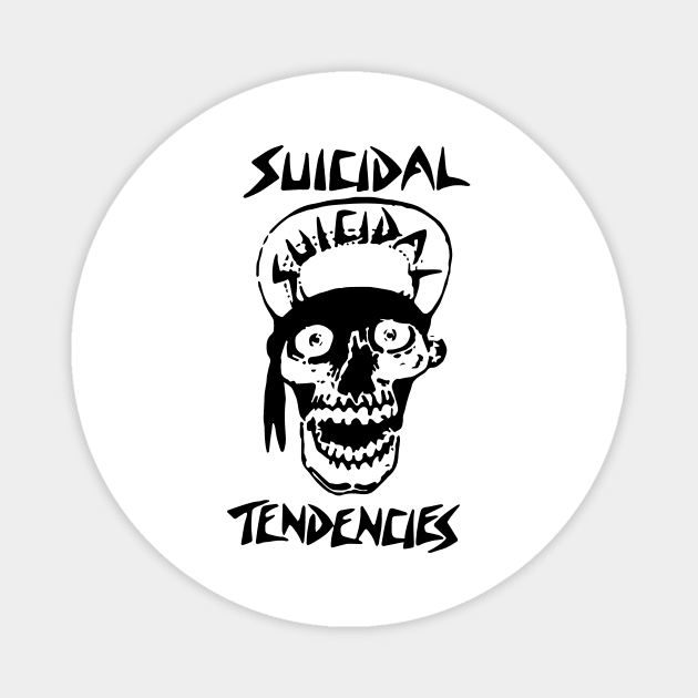 Skull Suicidal Tendencies Magnet by IAKUKI